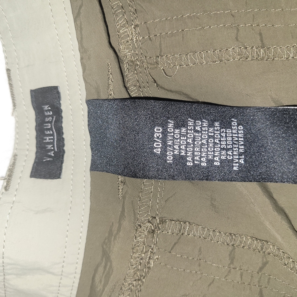 Van Heusen Men's Cargo Pants - Olive